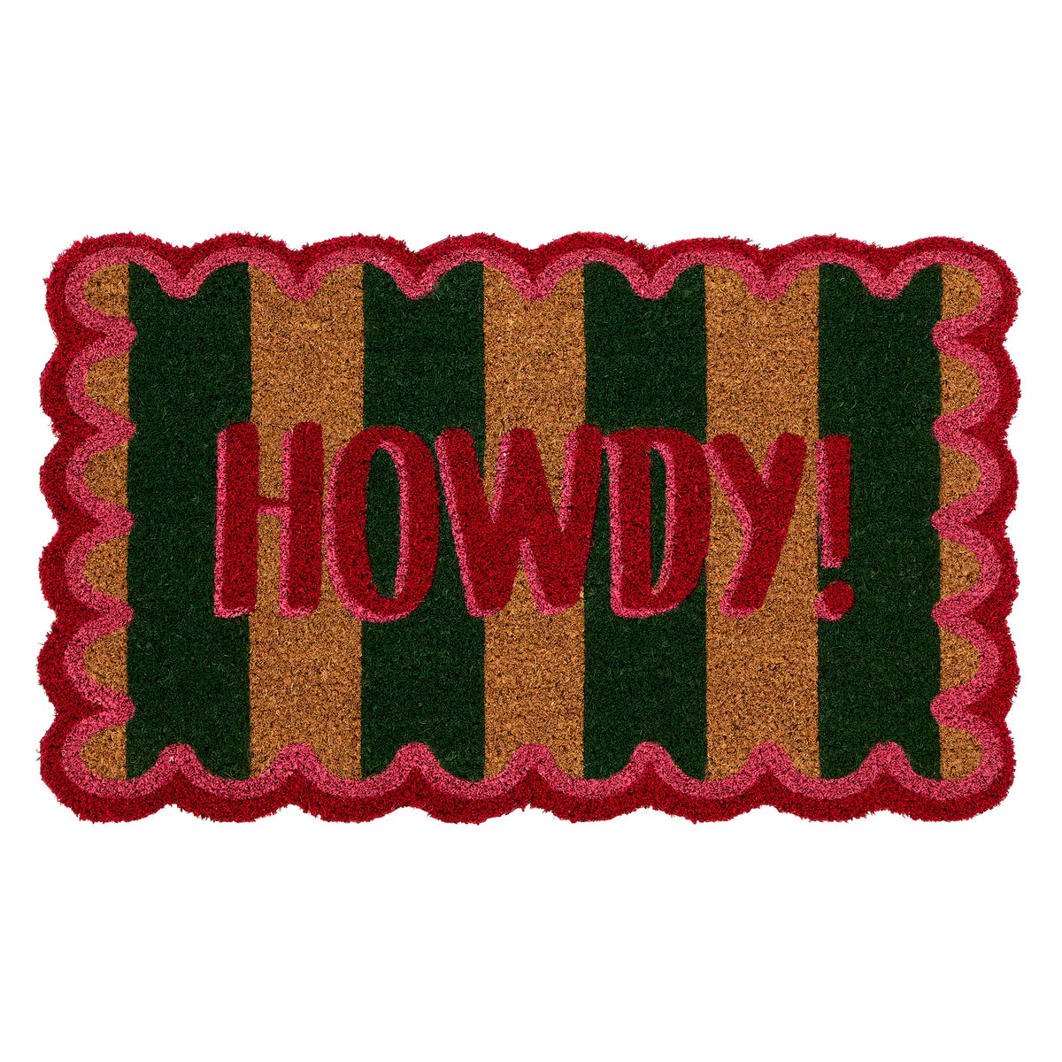 My Mat Howdy Coir Doormat