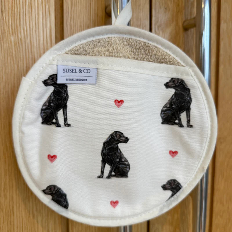 Susel & Co Black Lab Pot Grab