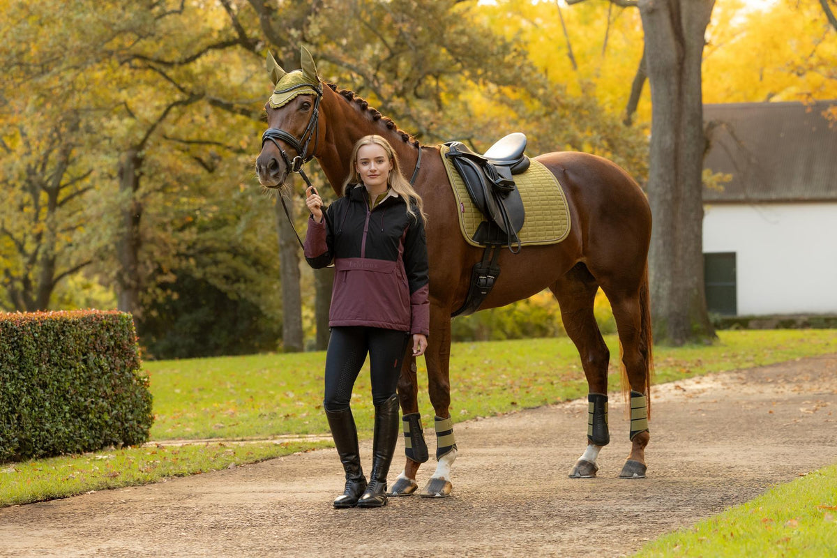 LeMieux Suede Dressage Square AW26