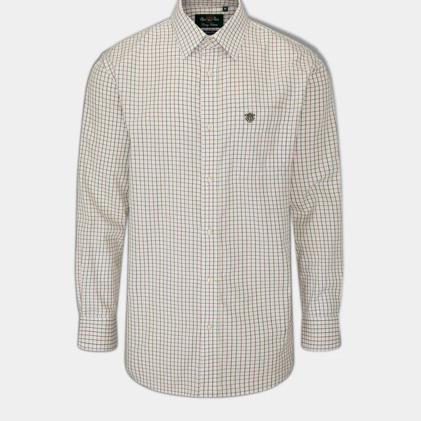 Alan Paine Ilkley Men's Shirt Longer Length Shooting Fit