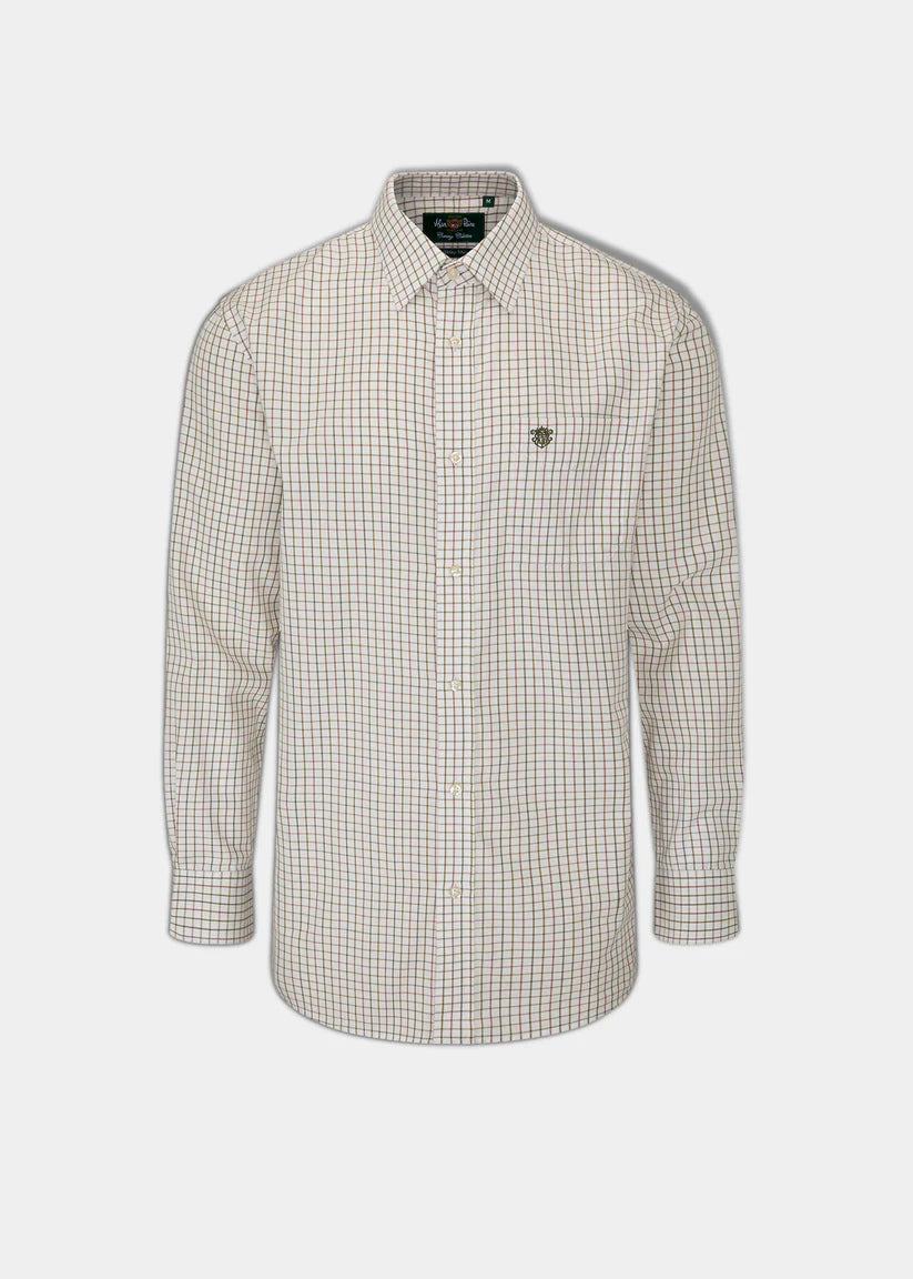 Alan Paine Ilkley Men's Shirt Longer Length Shooting Fit