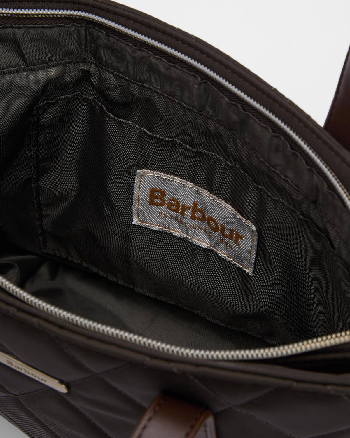 Barbour Quilted Mini Tote Bag