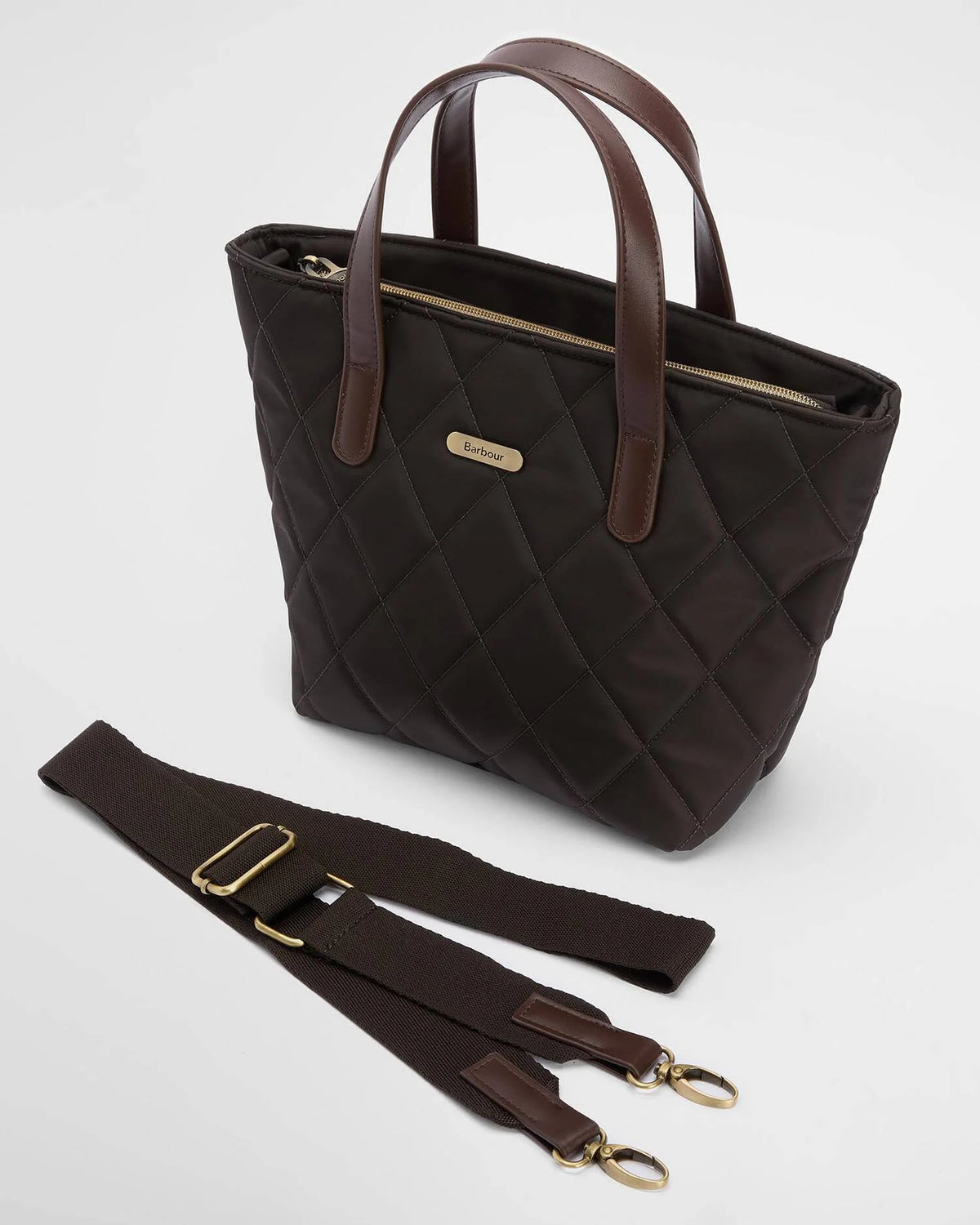 Barbour Quilted Mini Tote Bag