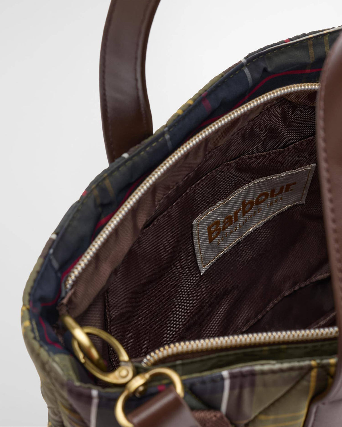 Barbour Quilted Mini Tote Bag