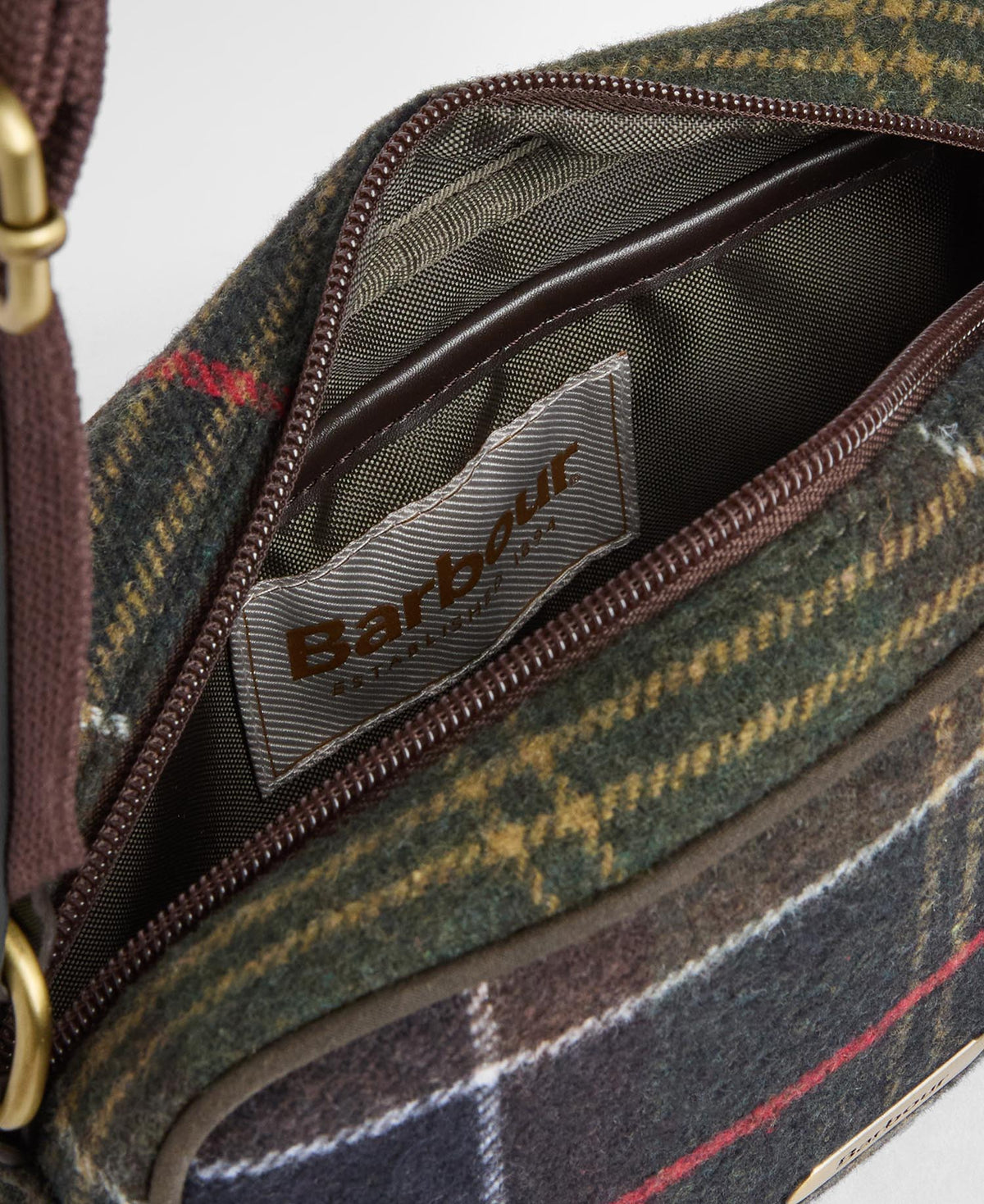 Barbour Contine Tartan Mini Crossbody