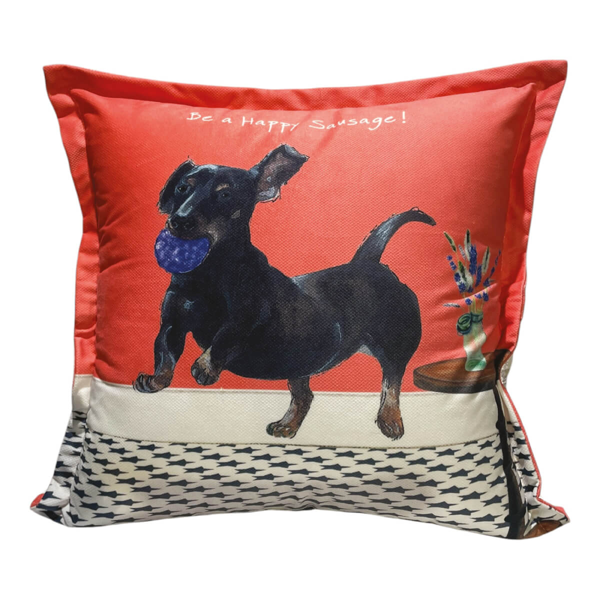 The Little Dog Laughed - Cushion