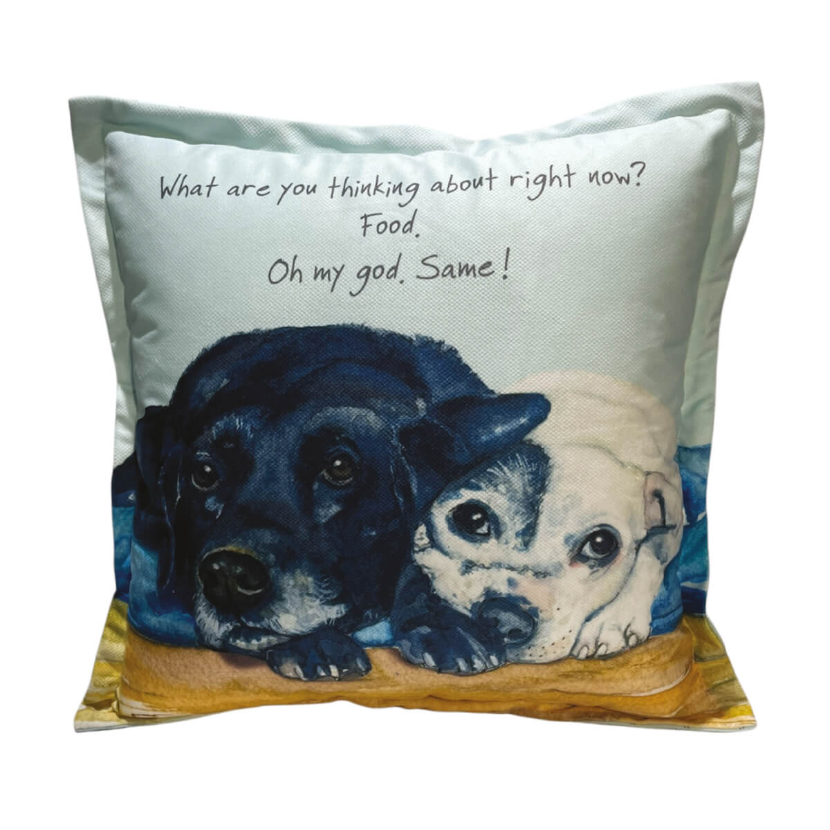 The Little Dog Laughed - Cushion