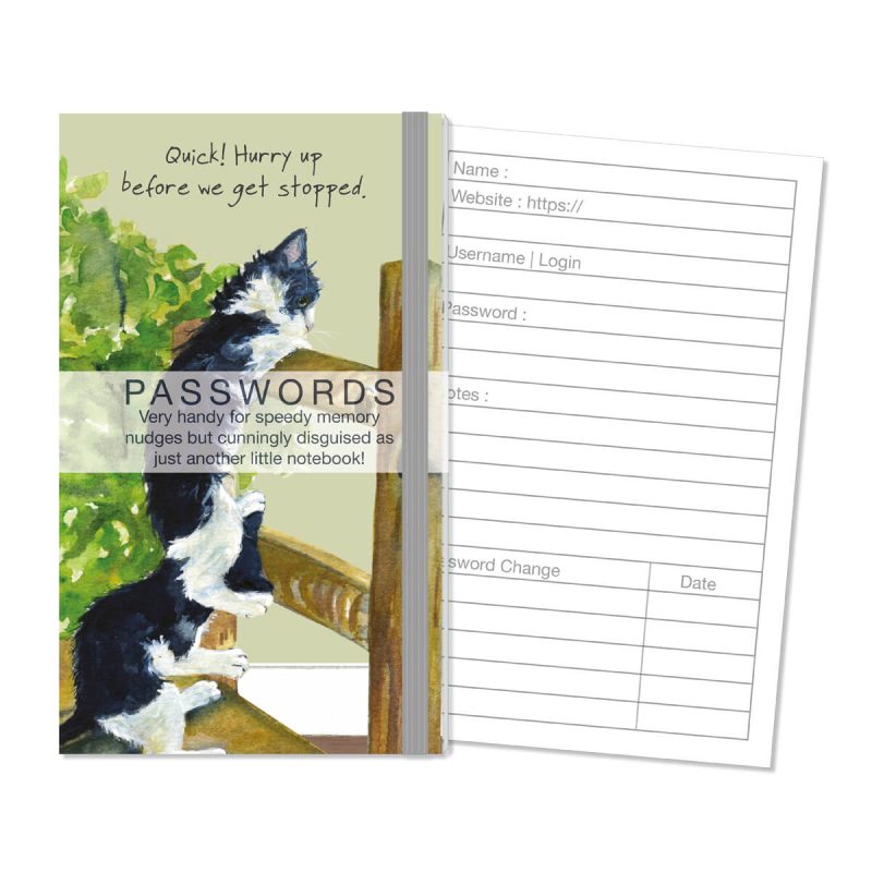 The Little Dog Laughed Password Notebook