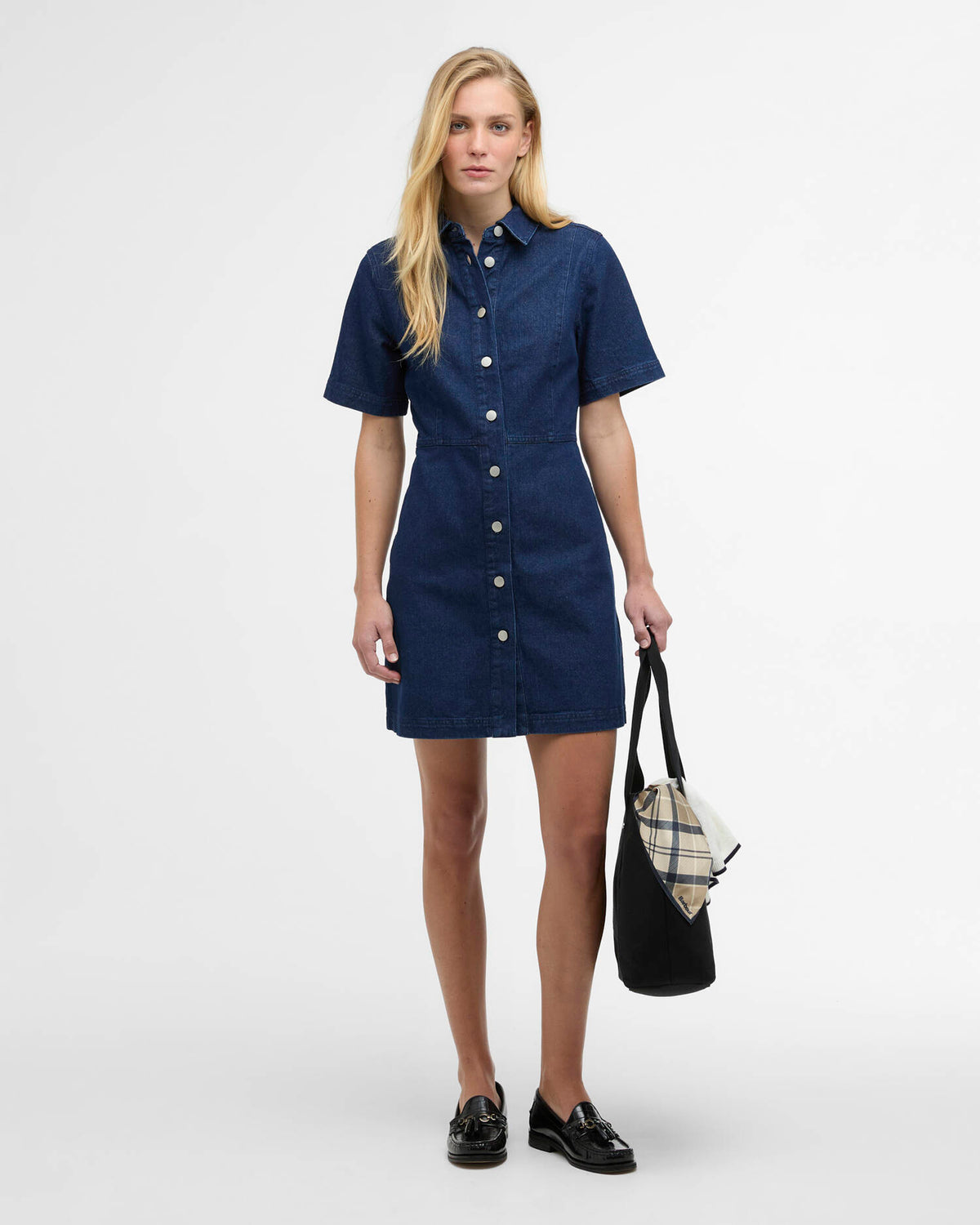 Barbour Women's Maia Denim Mini Dress SS26