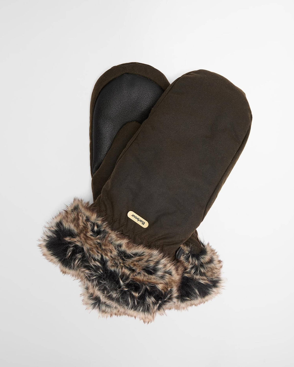 Barbour Women's Fur Trim Mitt