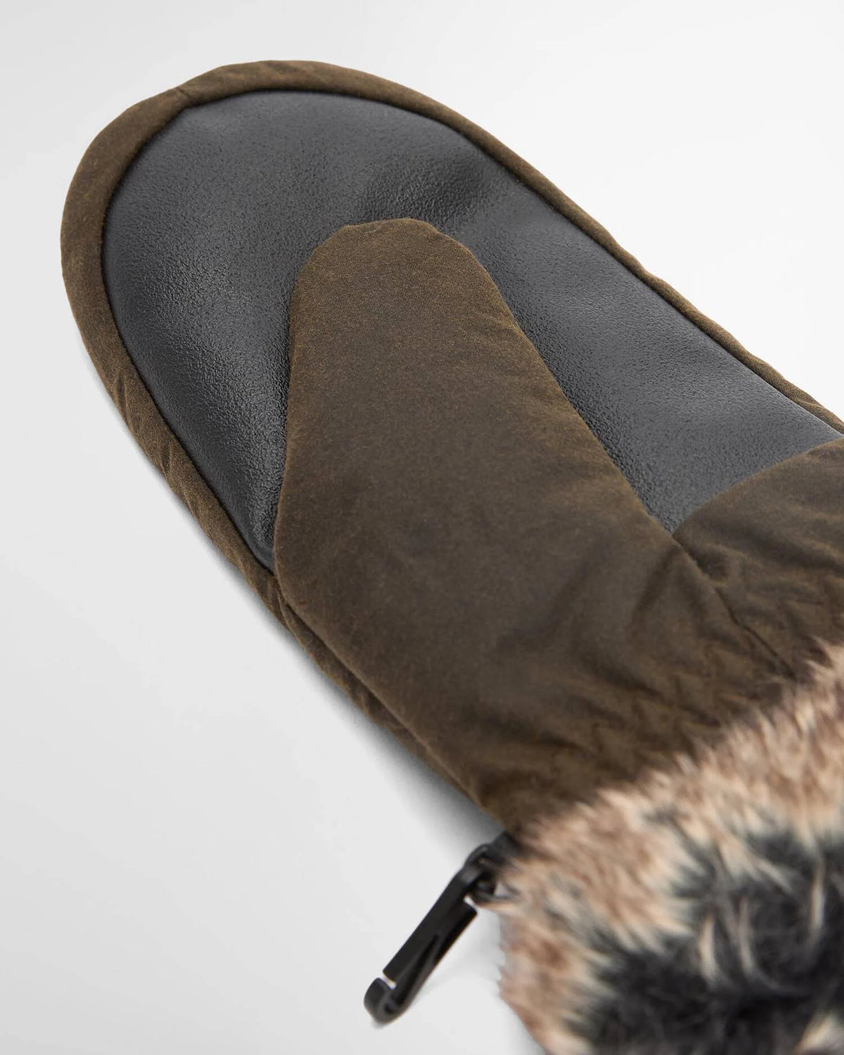 Barbour Women's Fur Trim Mitt