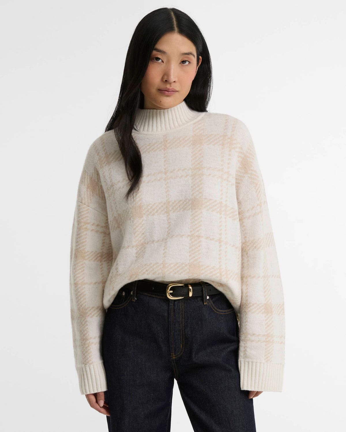 Barbour Women's Delilah Tartan Knit Jumper AW26