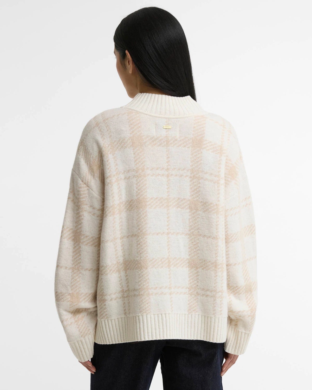 Barbour Women's Delilah Tartan Knit Jumper AW26