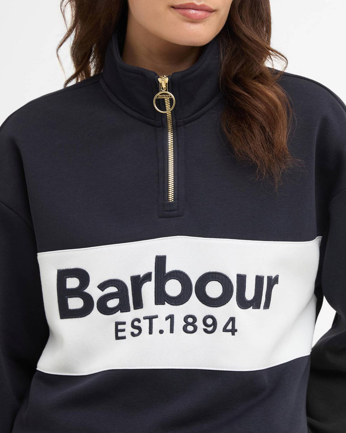 Barbour Women's Zaria 1/2 Zip Sweatshirt SS26