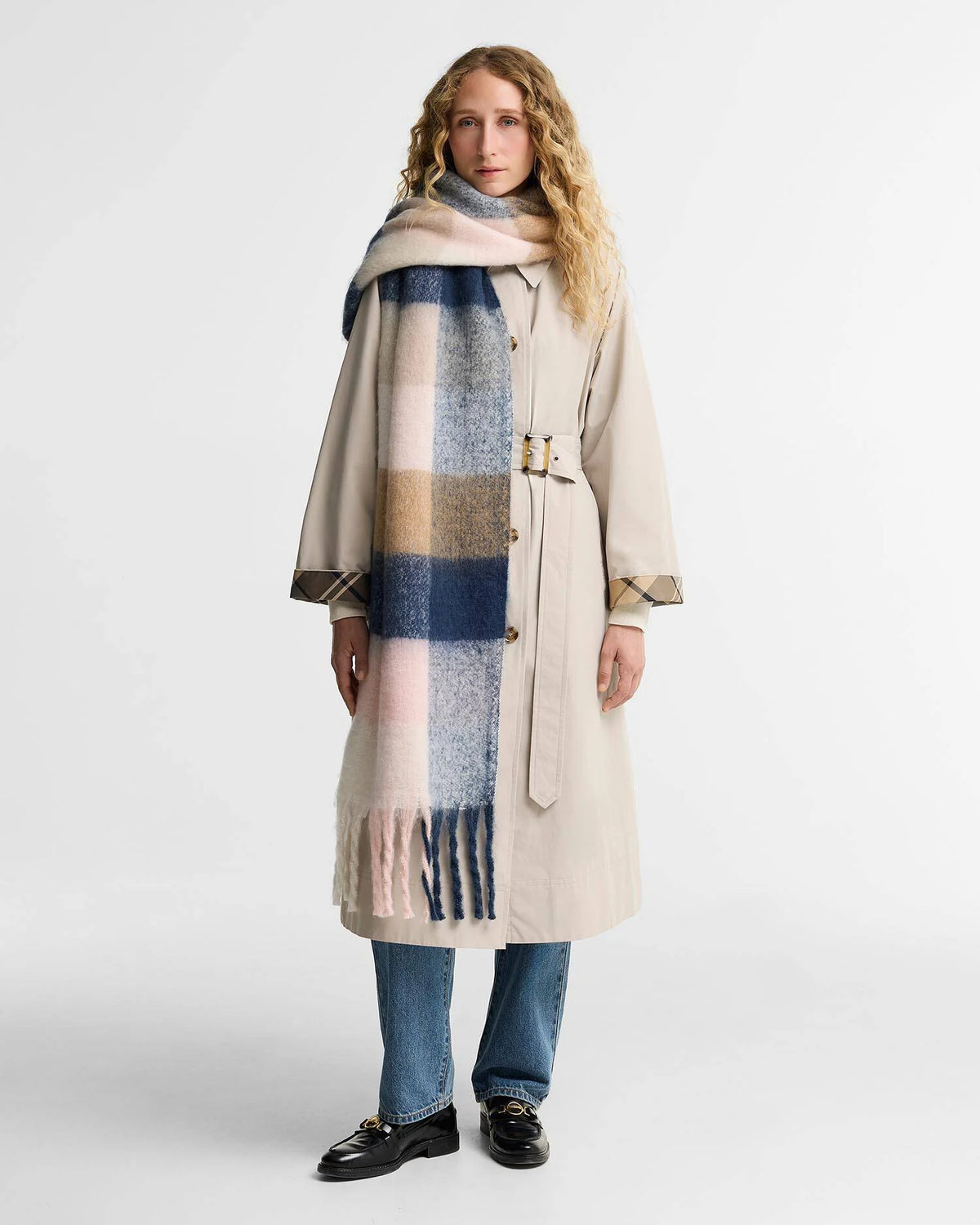 Barbour Marie Check Scarf AW26