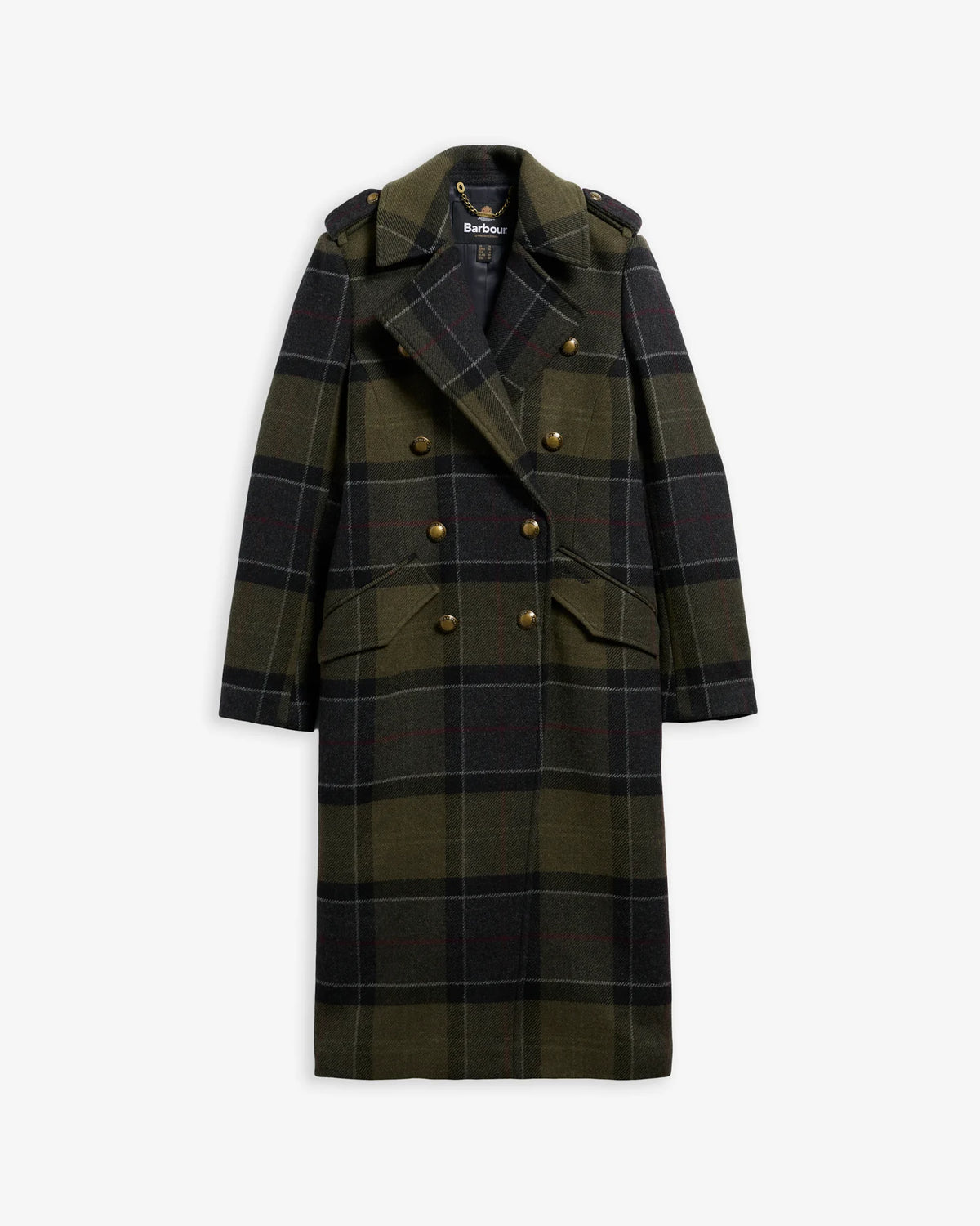 Barbour Women's Cottesmore Checked Wool Coat AW26