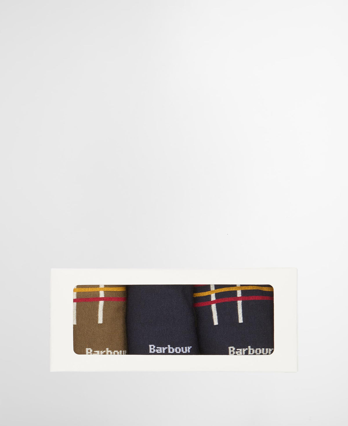 Barbour Tartan Sock Gift Set AW26