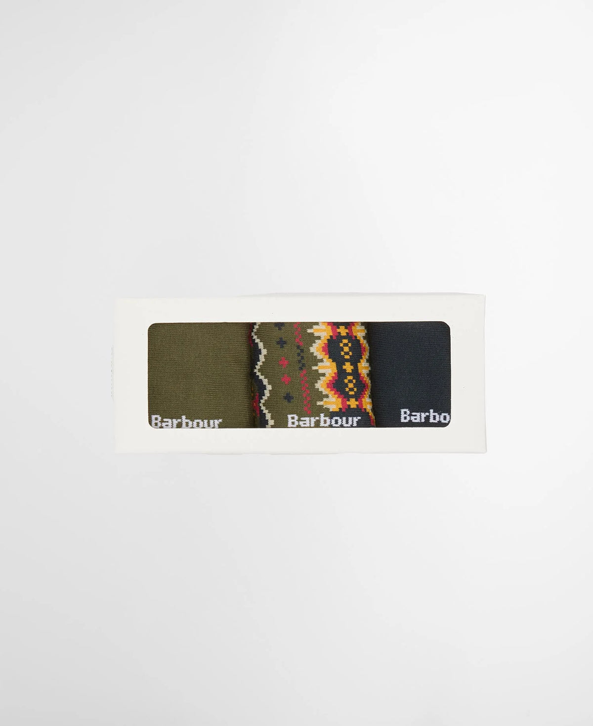 Barbour Fairisle Sock Gift Set AW26