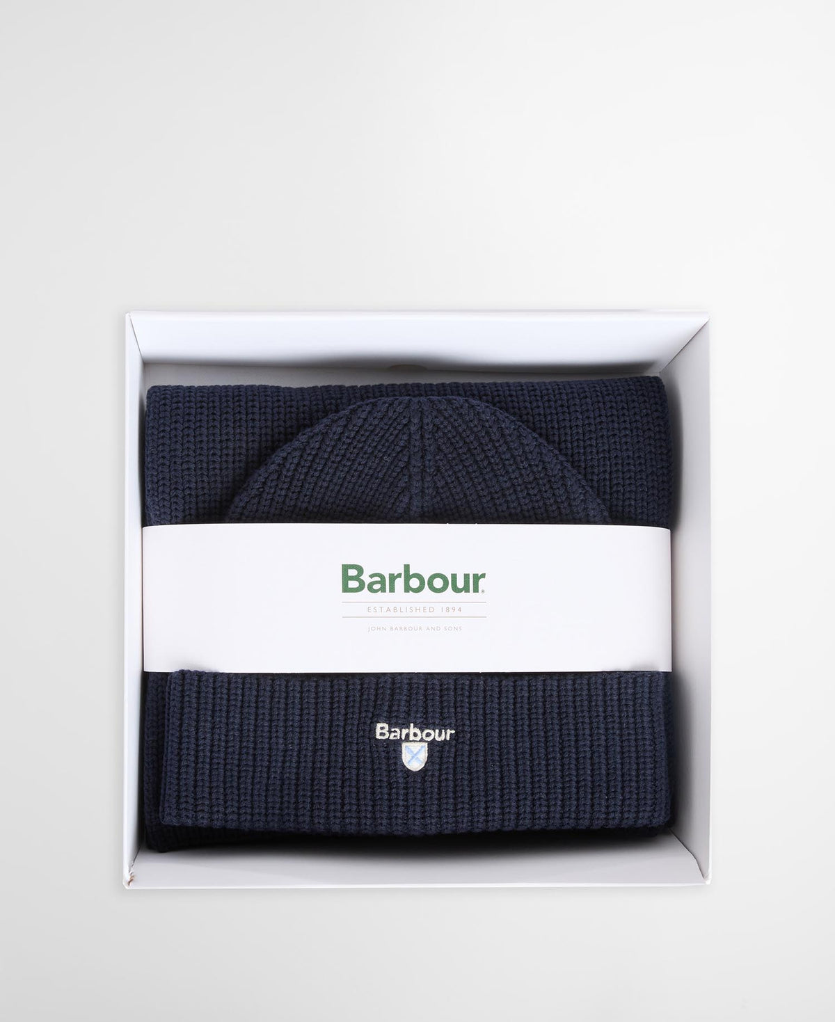 Barbour Cascade Beanie & Scarf Set