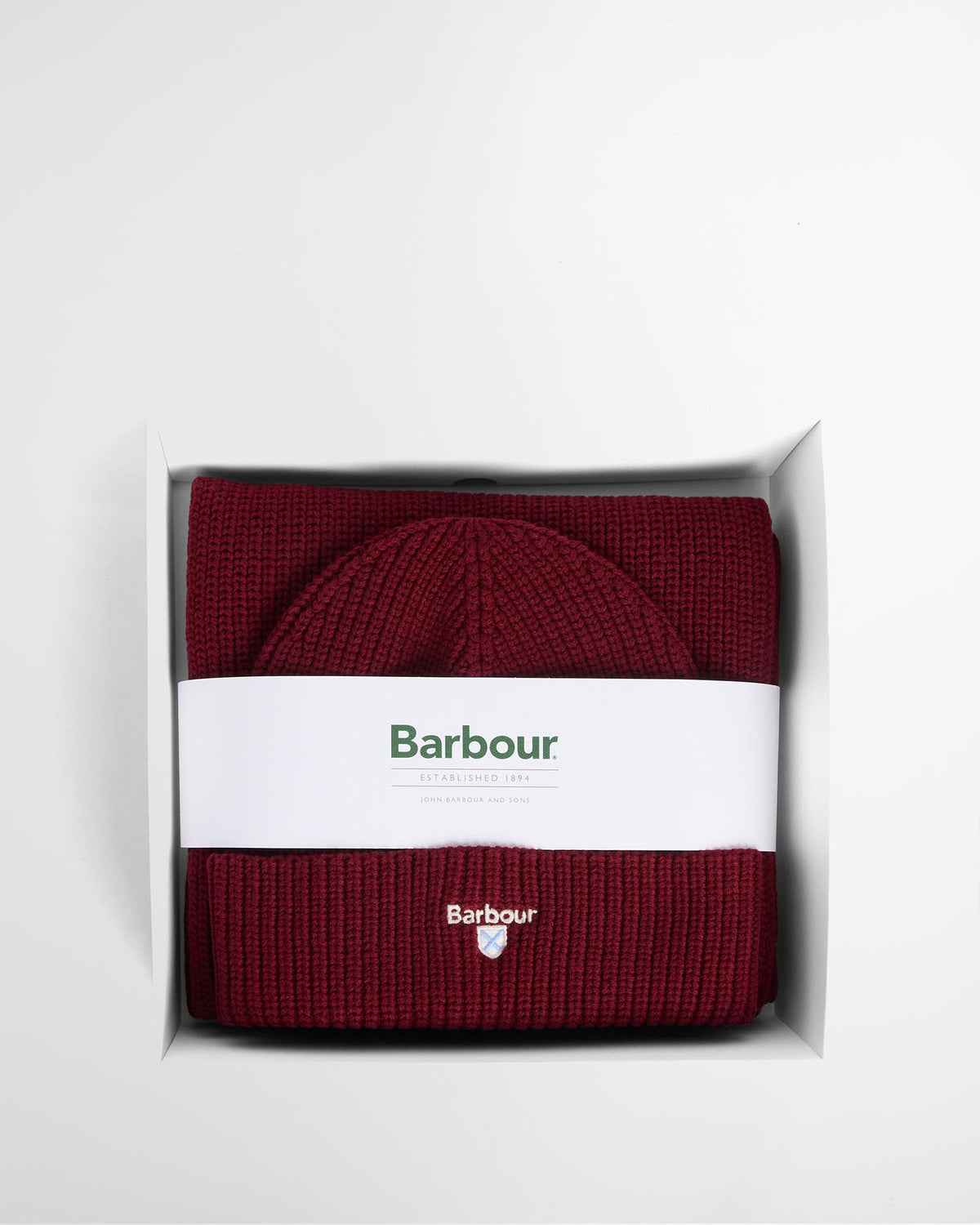 Barbour Cascade Beanie & Scarf Set