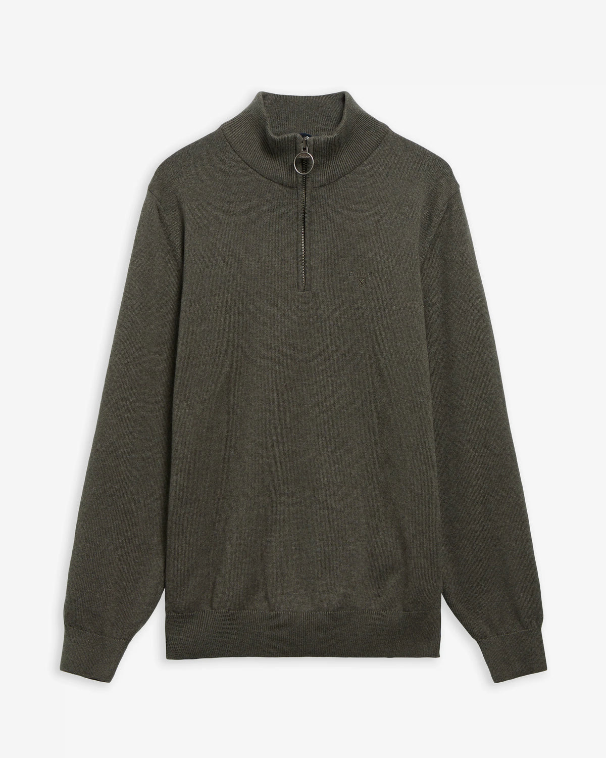 Barbour Men's Cotton Half Zip Jumper
