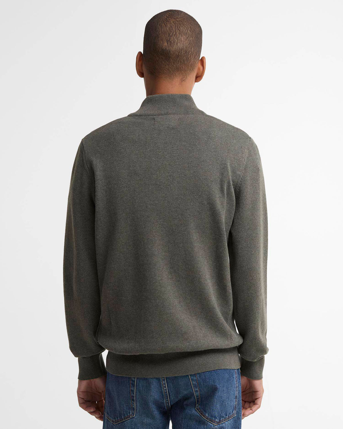 Barbour Men's Cotton Half Zip Jumper
