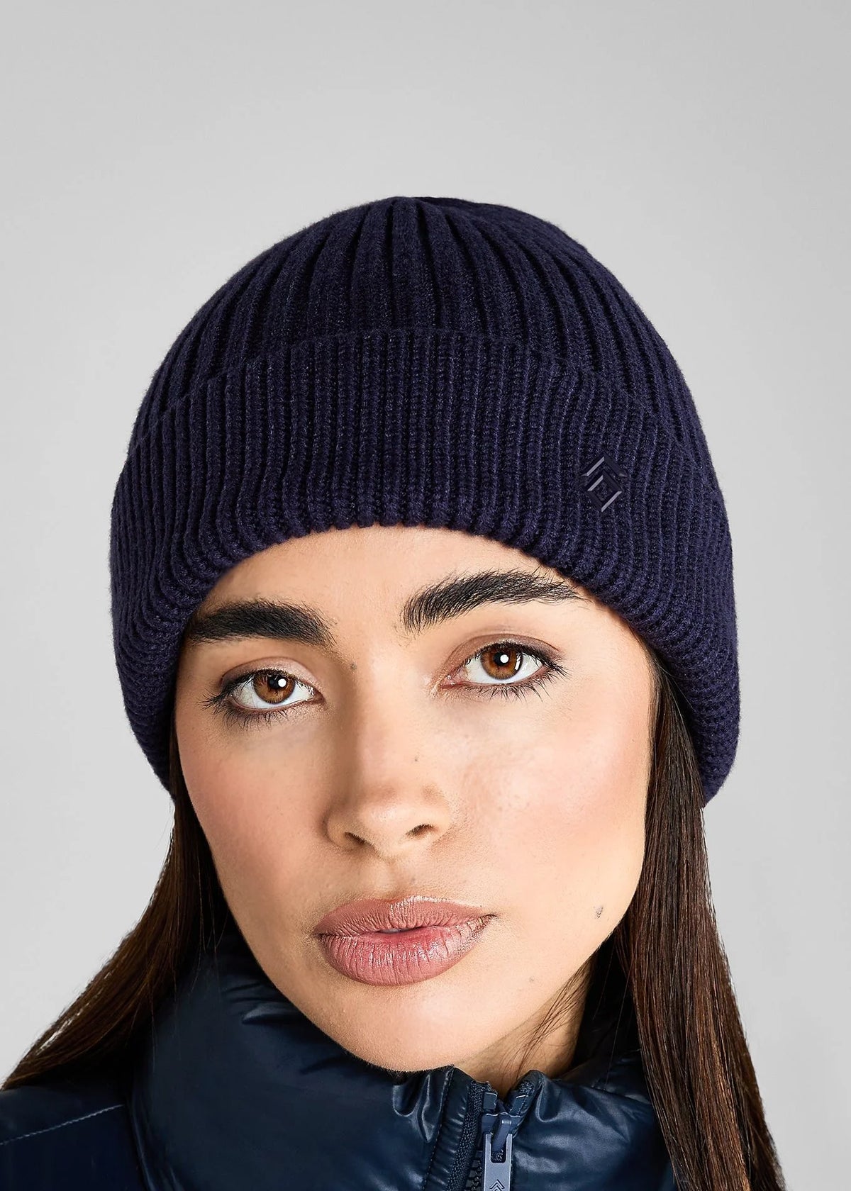Aztec Diamond Knitted Beanie Hat