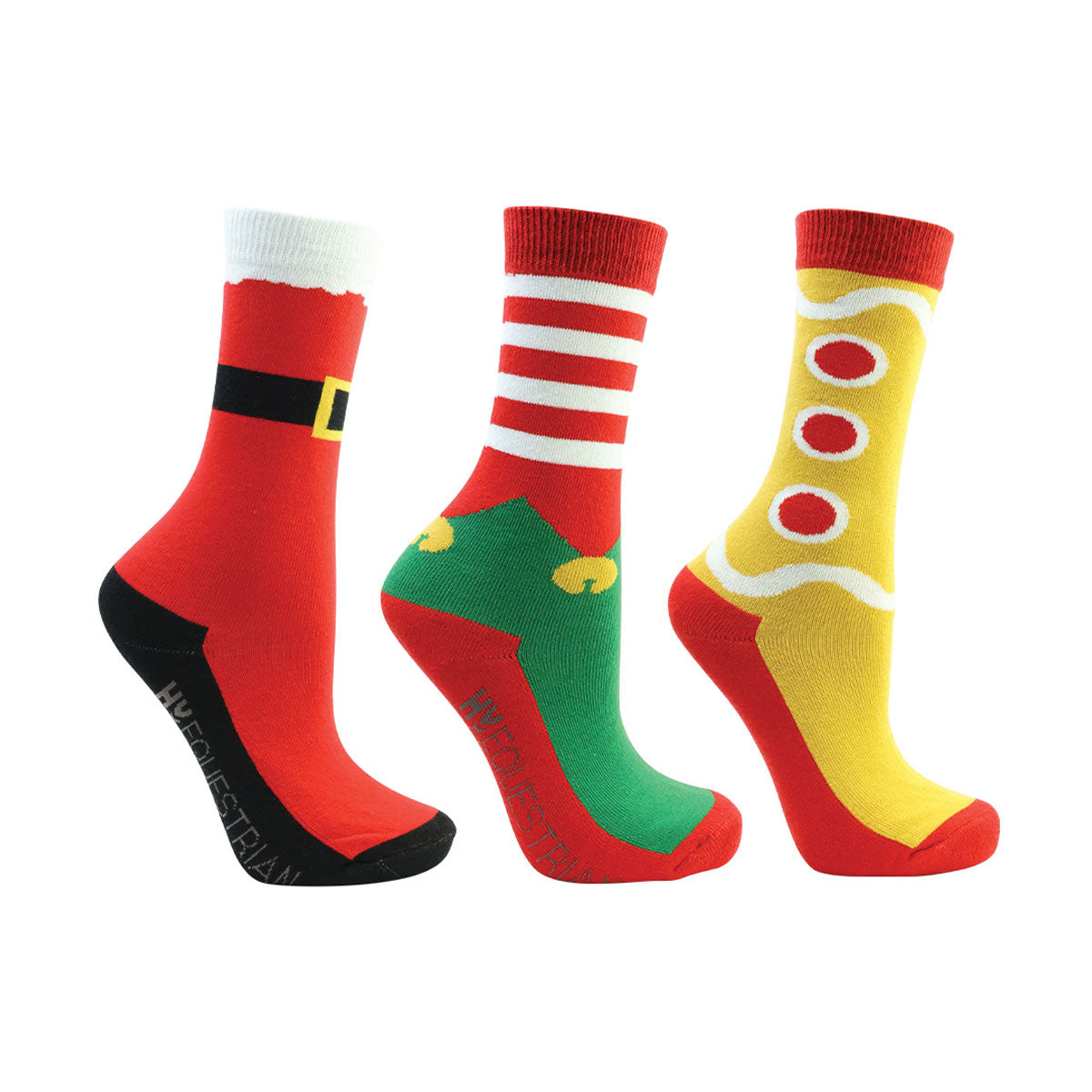 Christmas Festive Feet Socks Country Ways