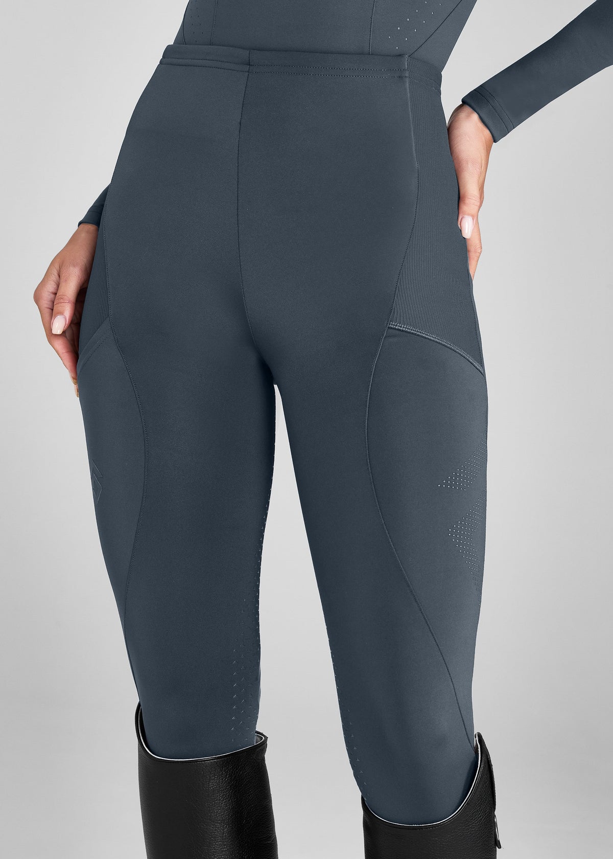 Aztec Diamond Core Riding Leggings Full Seat