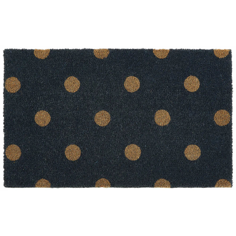 My Mat Polka Dot Coir Doormat