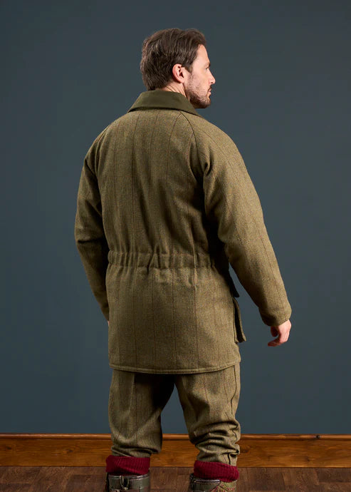 Alan Paine Men's Rutland Waterproof Tweed Shooting Coat