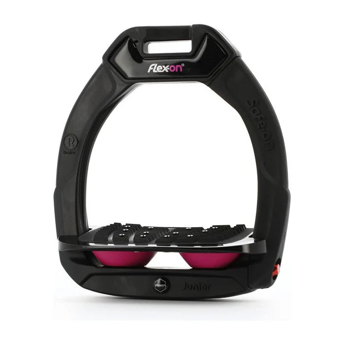 Flex-On Safe-On Stirrup Junior Inclined Grip