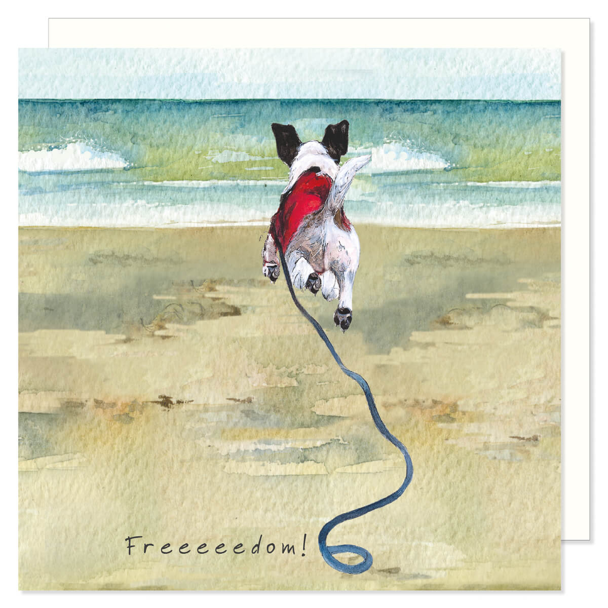 The Little Dog Laughed - The Art Card Collection - Sqaure