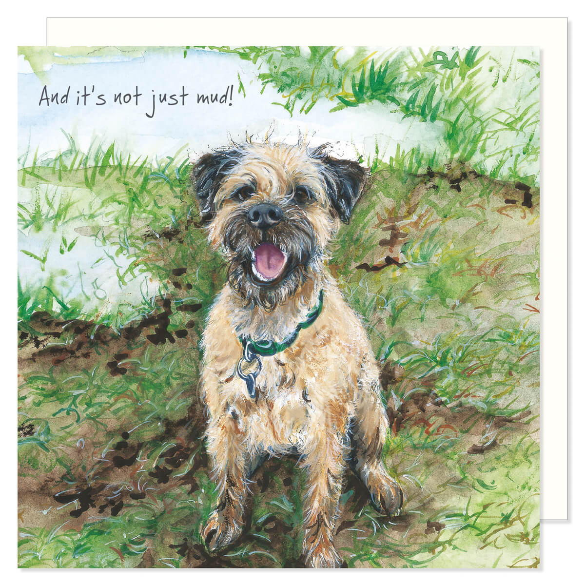 The Little Dog Laughed - The Art Card Collection - Sqaure