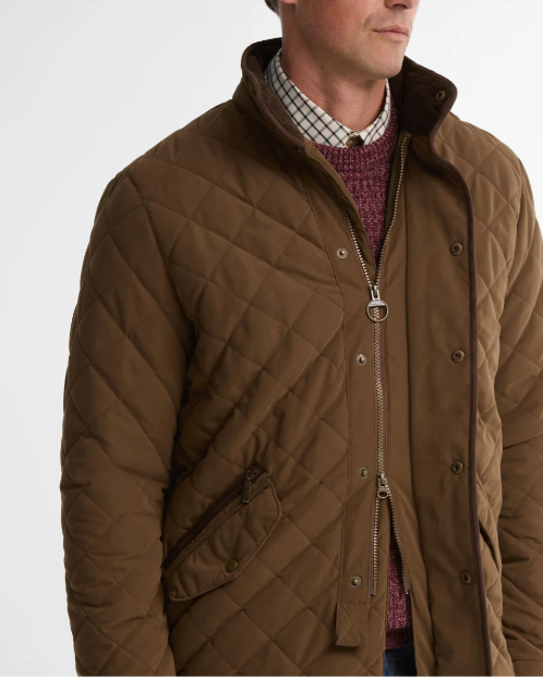 Barbour Men's Waterproof Shoveler Quilted Jacket AW26