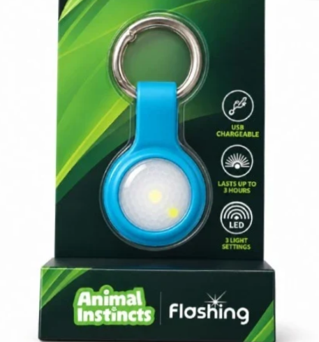 Animal Instincts Flashing Air Blinker Tag