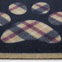 Hug Rug Outdoor Tartan Paw Doormat