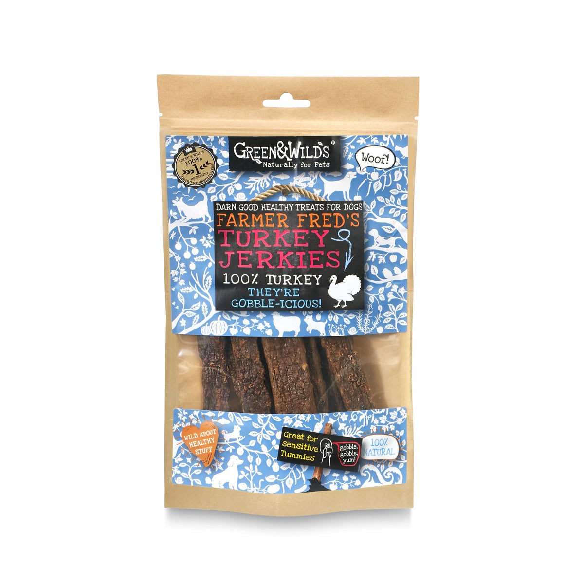 Green & Wild's Farmer Fred's Turkey Jerkies