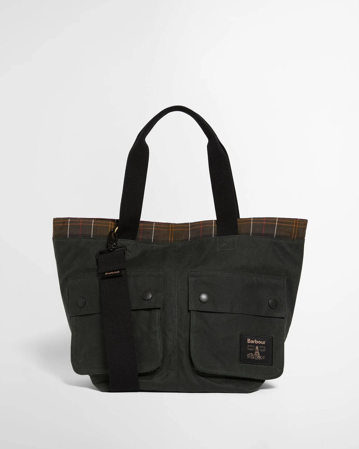 Barbour Field Wax Carry All Tote Bag