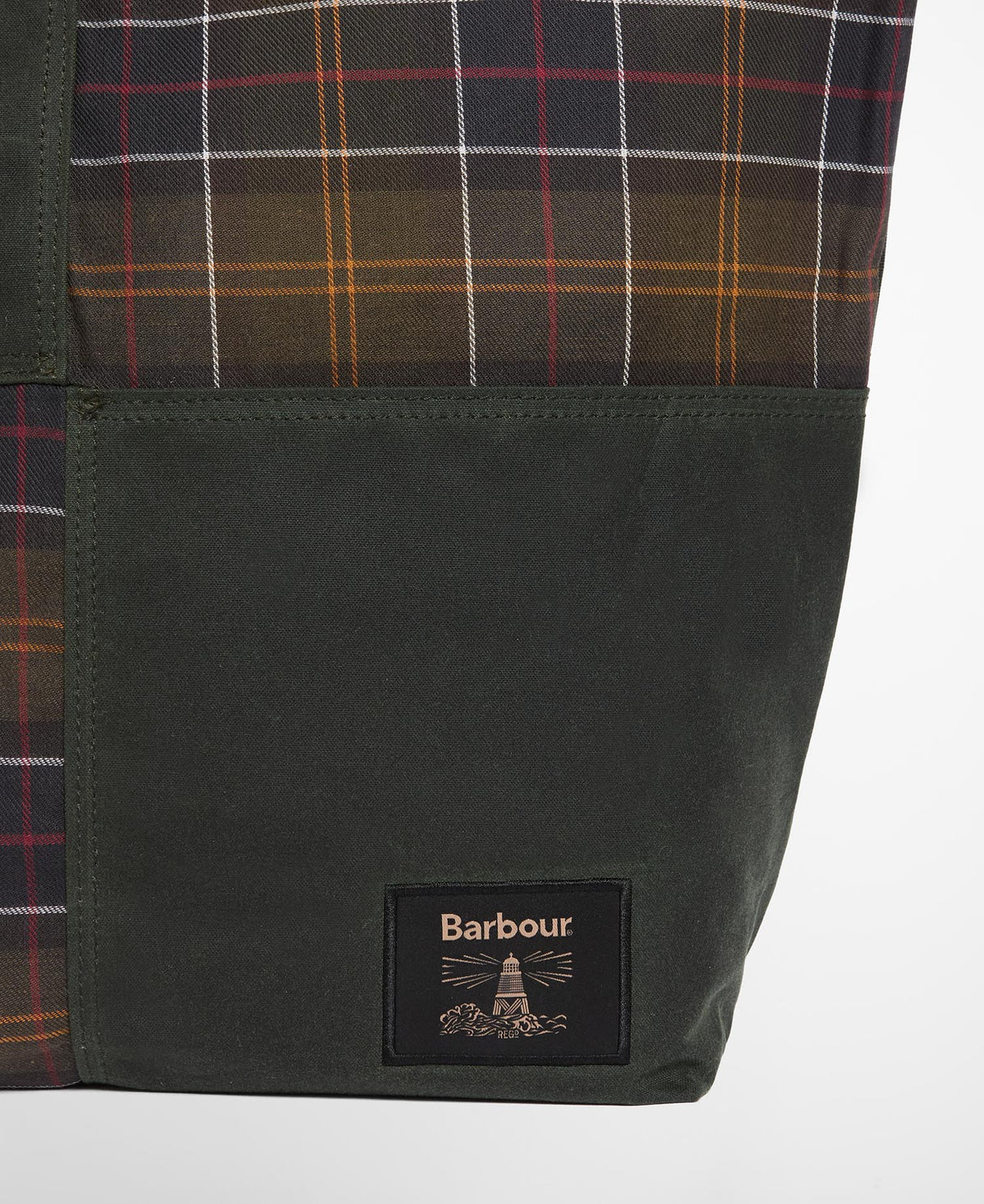 Barbour Field Patchwork Tote Bag