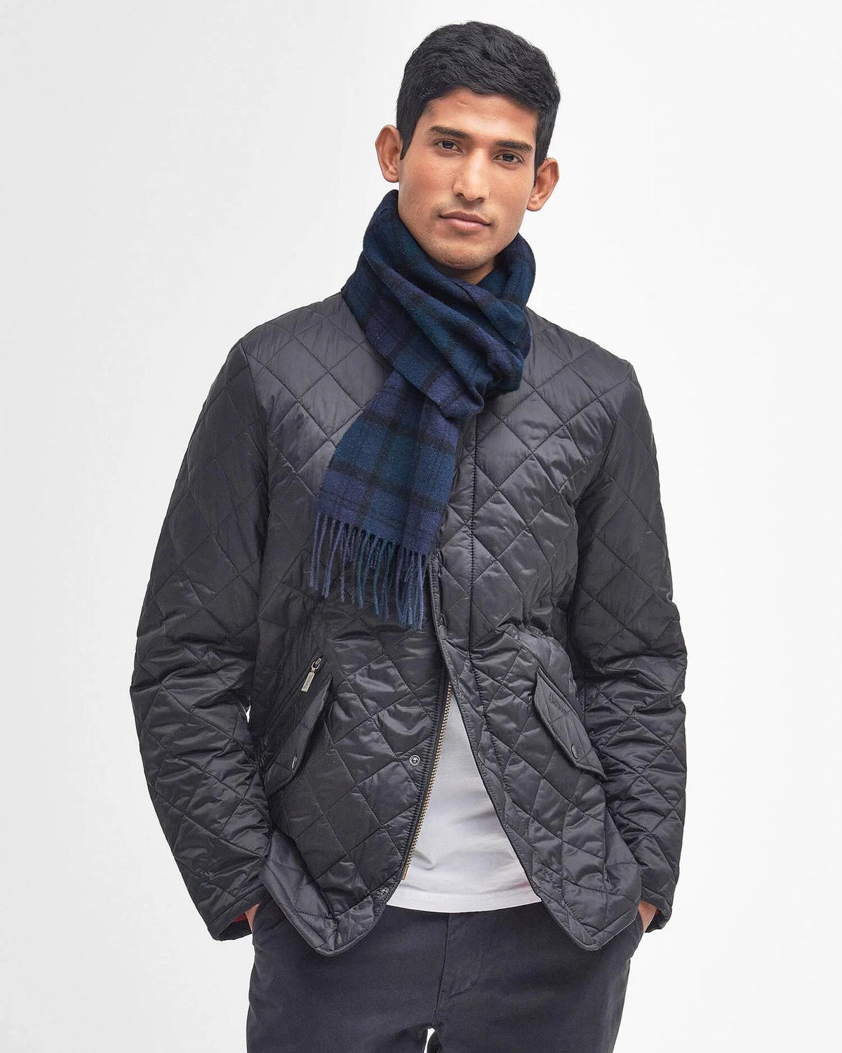 Barbour Pure Lambswool Tartan Scarf