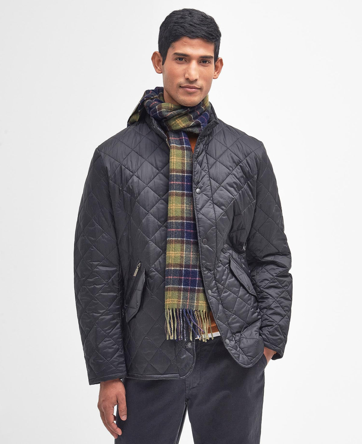 Barbour Pure Lambswool Tartan Scarf