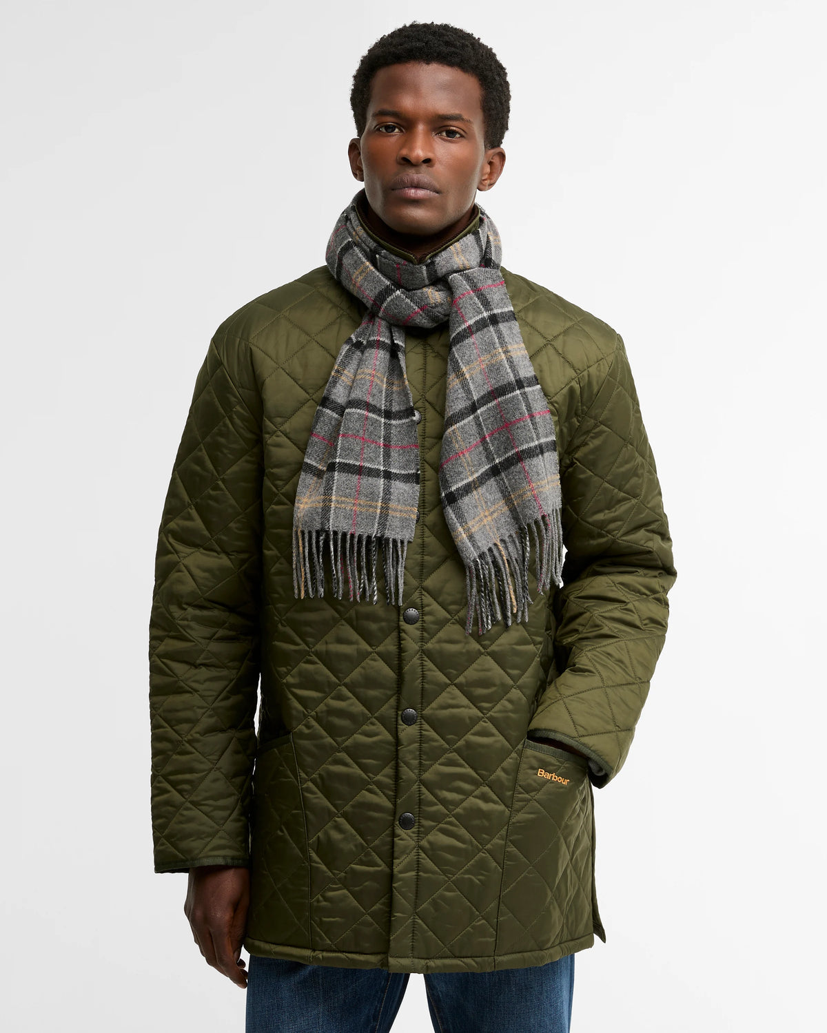 Barbour Pure Lambswool Tartan Scarf
