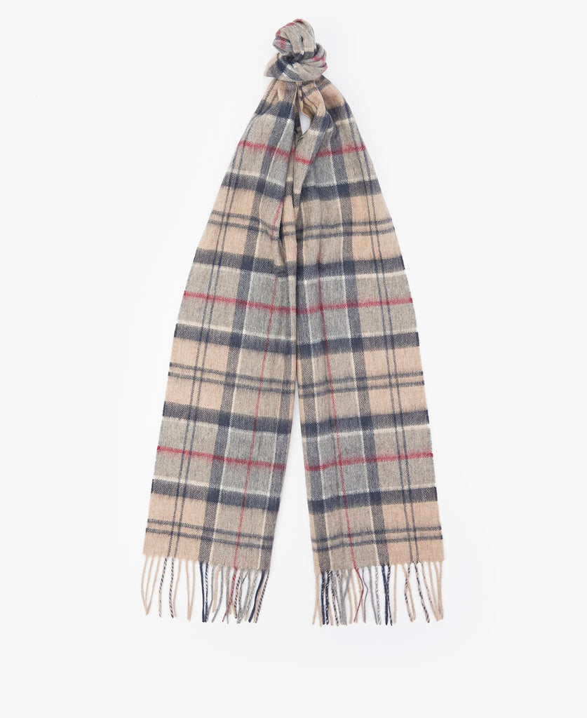 Barbour Lambswool and Cashmere Tartan Scarf