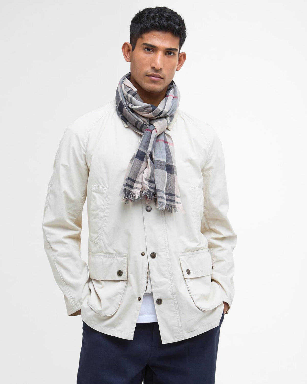 Barbour Welton Tartan Scarf SS26