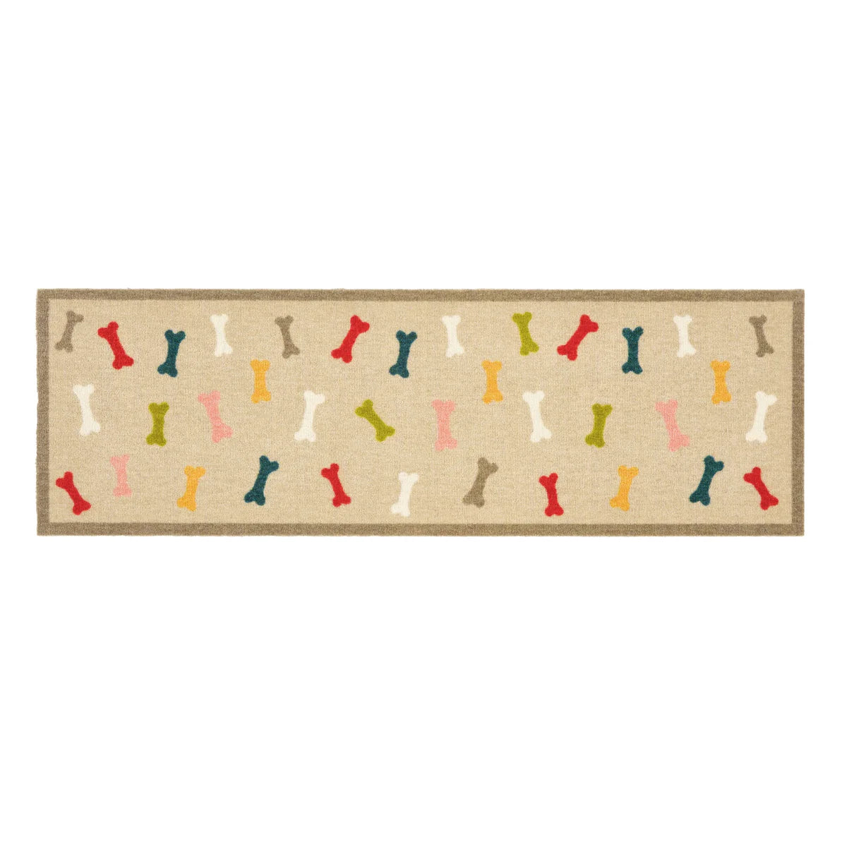 Howler & Scratch Patterned Multi Bones Mat