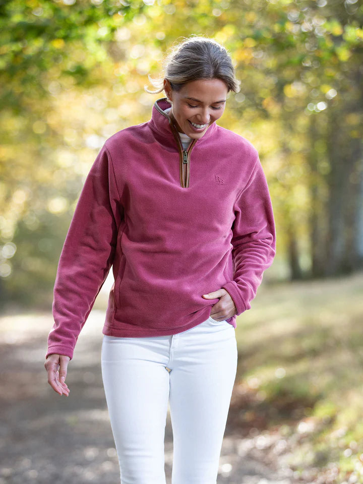 Beaumont & Bear Unisex Topsham Fleece Quarter Zip