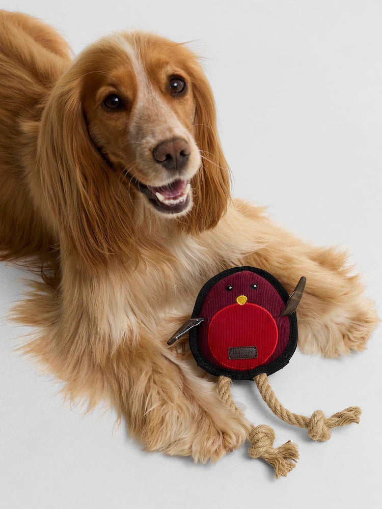 Barbour Robin Dog Toy