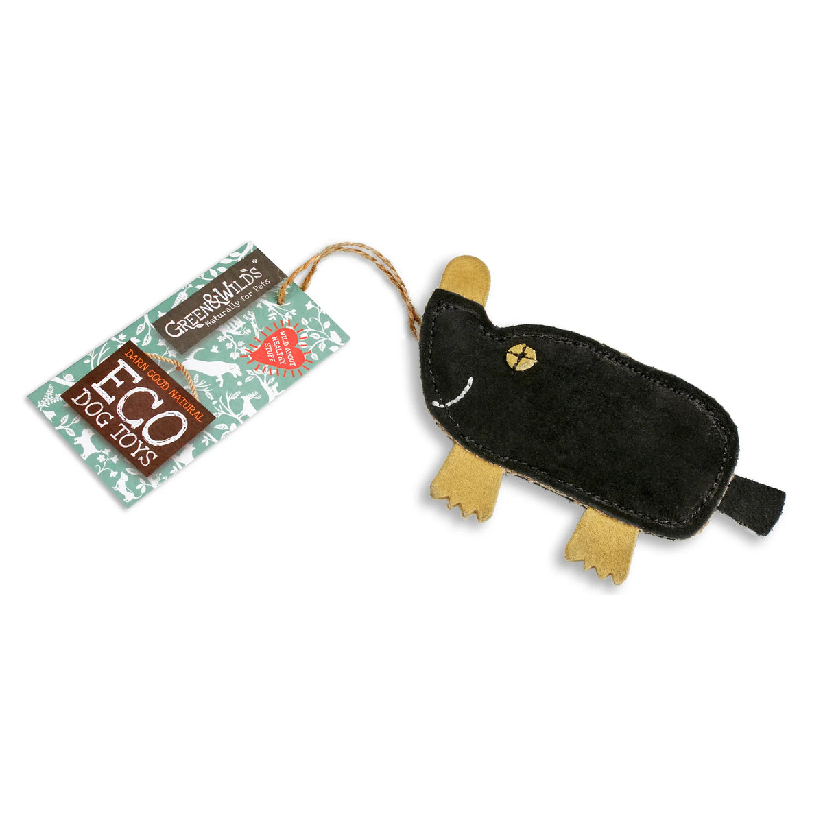 Green & Wild's Maggie the Mole ECO Pet Toy