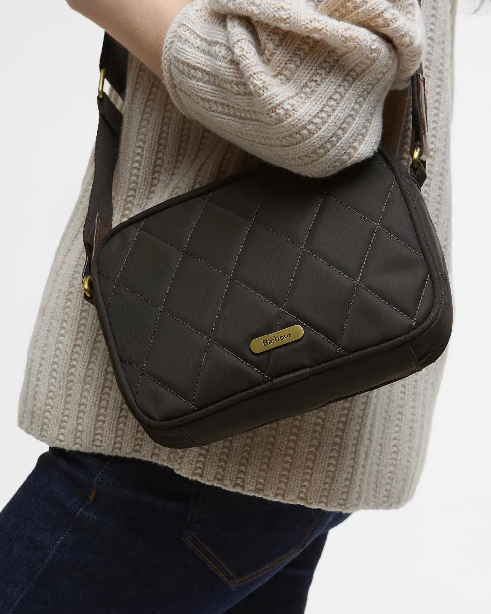 Barbour Quilted Crossbody Bag